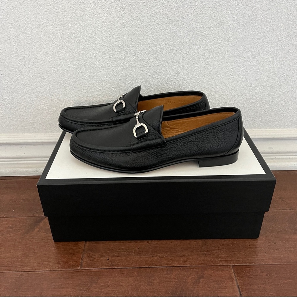 Gucci Black Horsebit Loafer